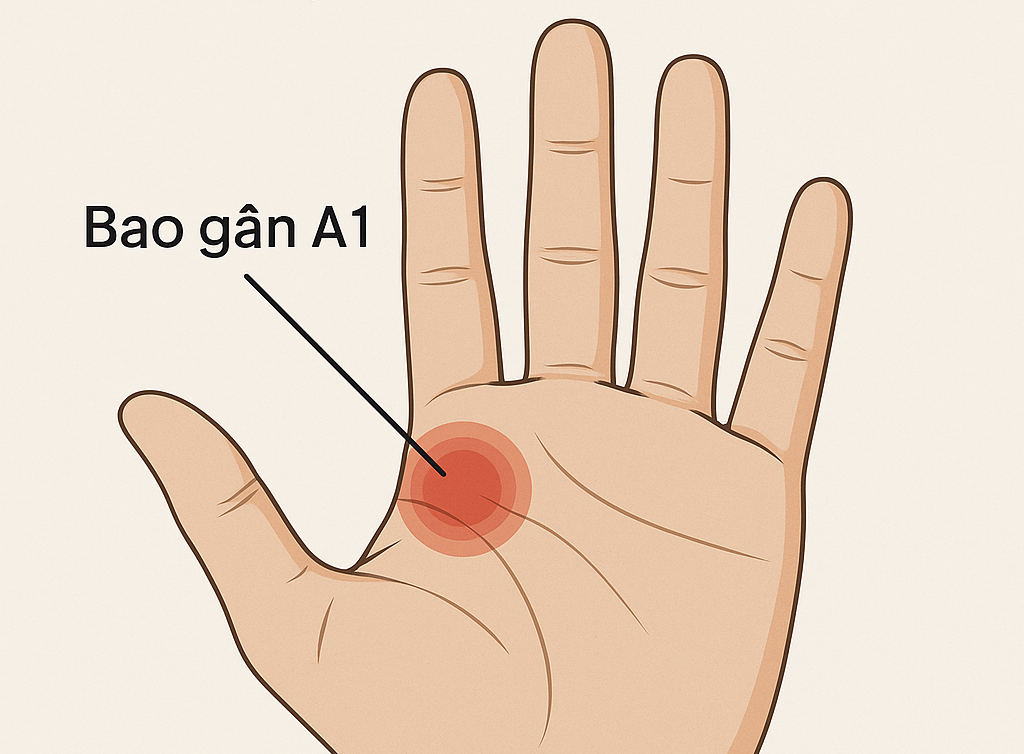 Ngón tay cò súng có tự khỏi không