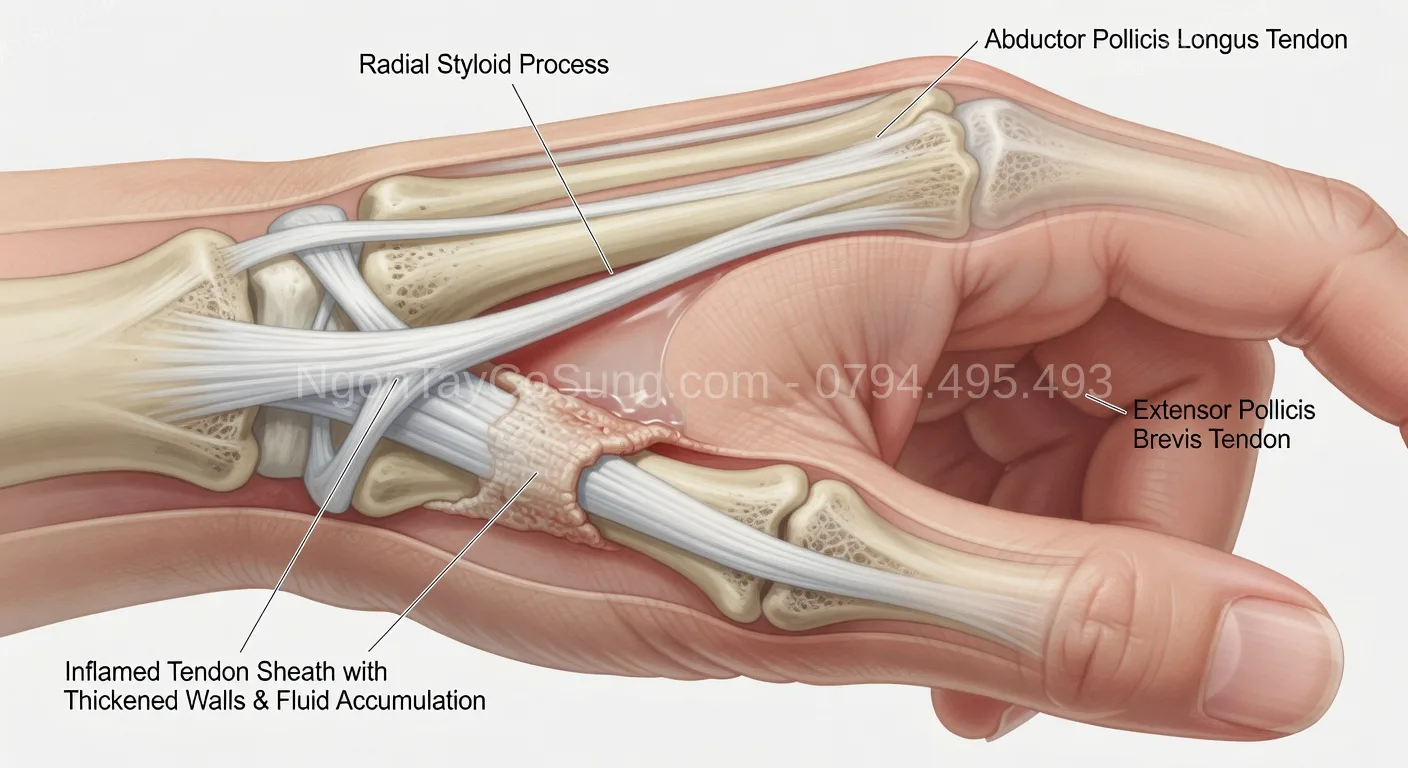 chẩn đoán de Quervain