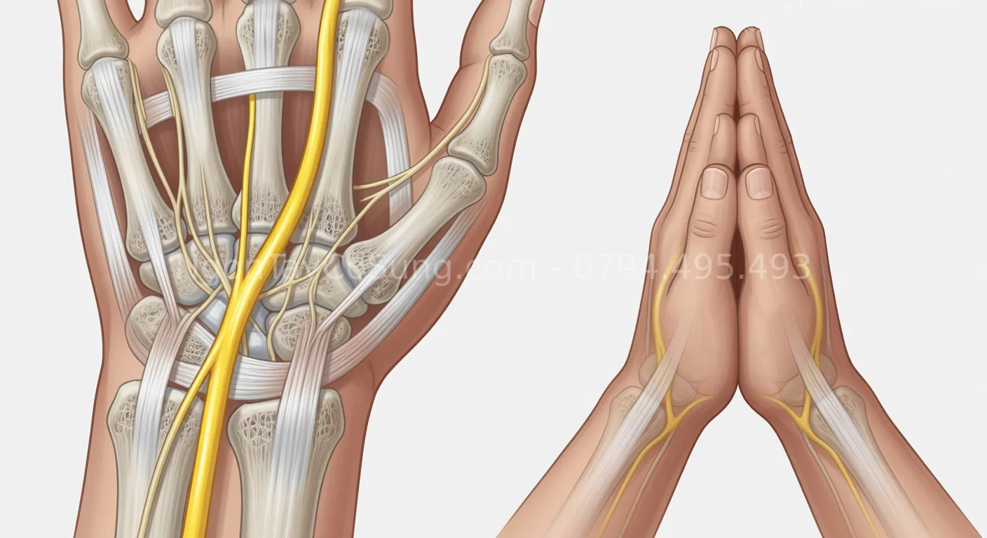 chẩn đoán hội chứng ống cổ tay