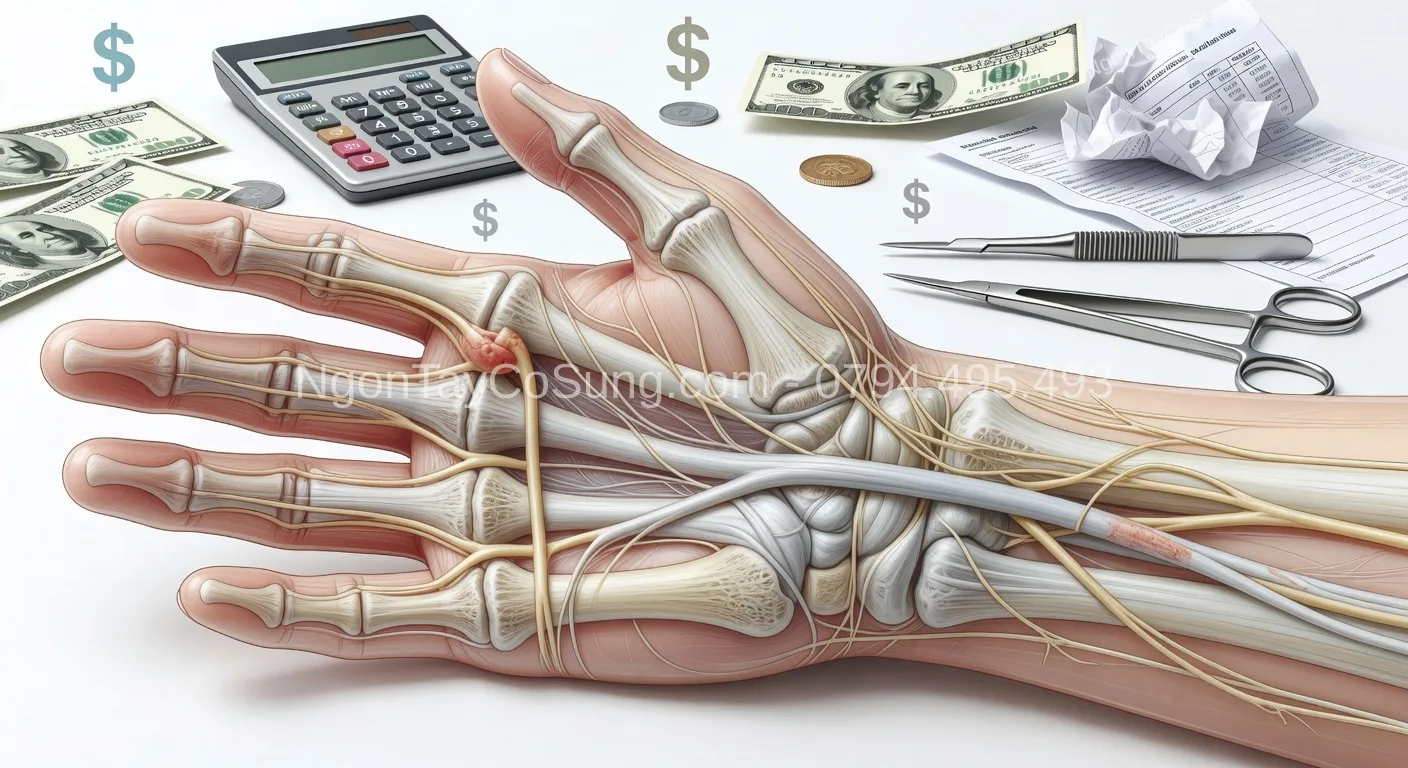 chi phí phẫu thuật tay cổ tay