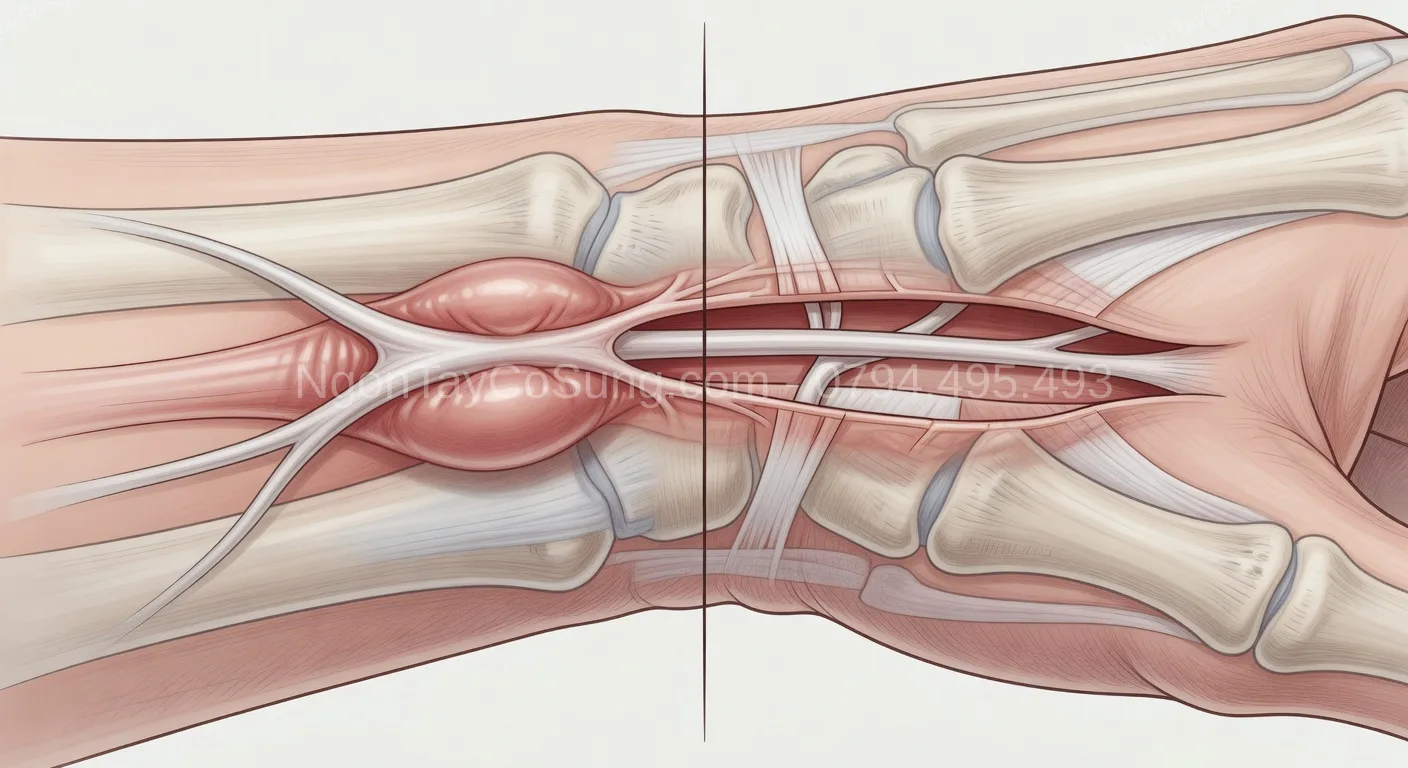điều trị hội chứng de Quervain