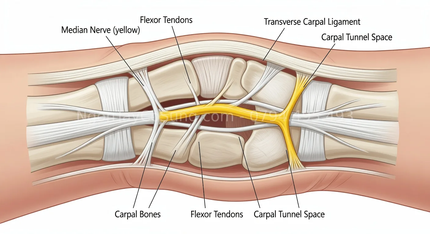 hội chứng ống cổ tay dân văn phòng