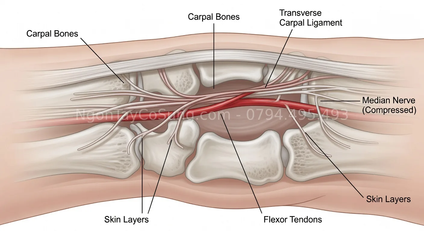 hội chứng ống cổ tay là gì