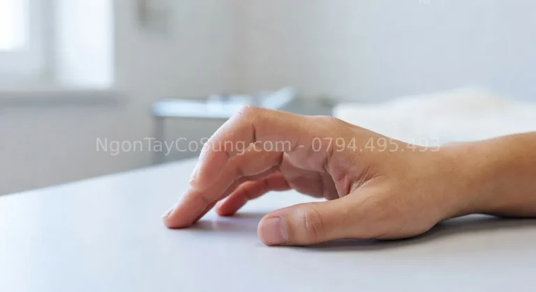 Sau mổ ngón tay cò súng kiêng gì? Mốc theo từng ngày