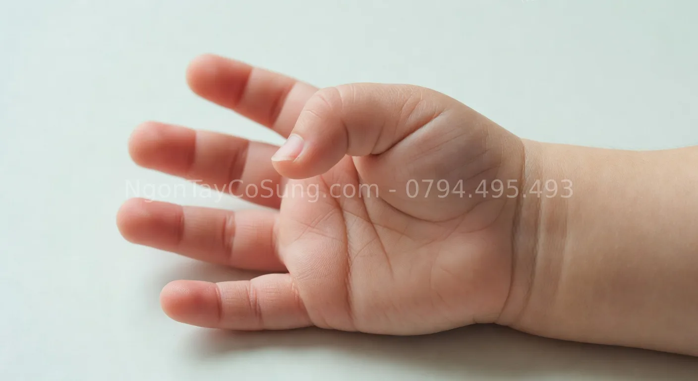 ngón tay cò súng trẻ em ngón tay cò súng trẻ em