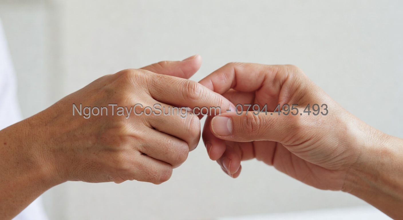 nguyên nhân ngón tay cò súng