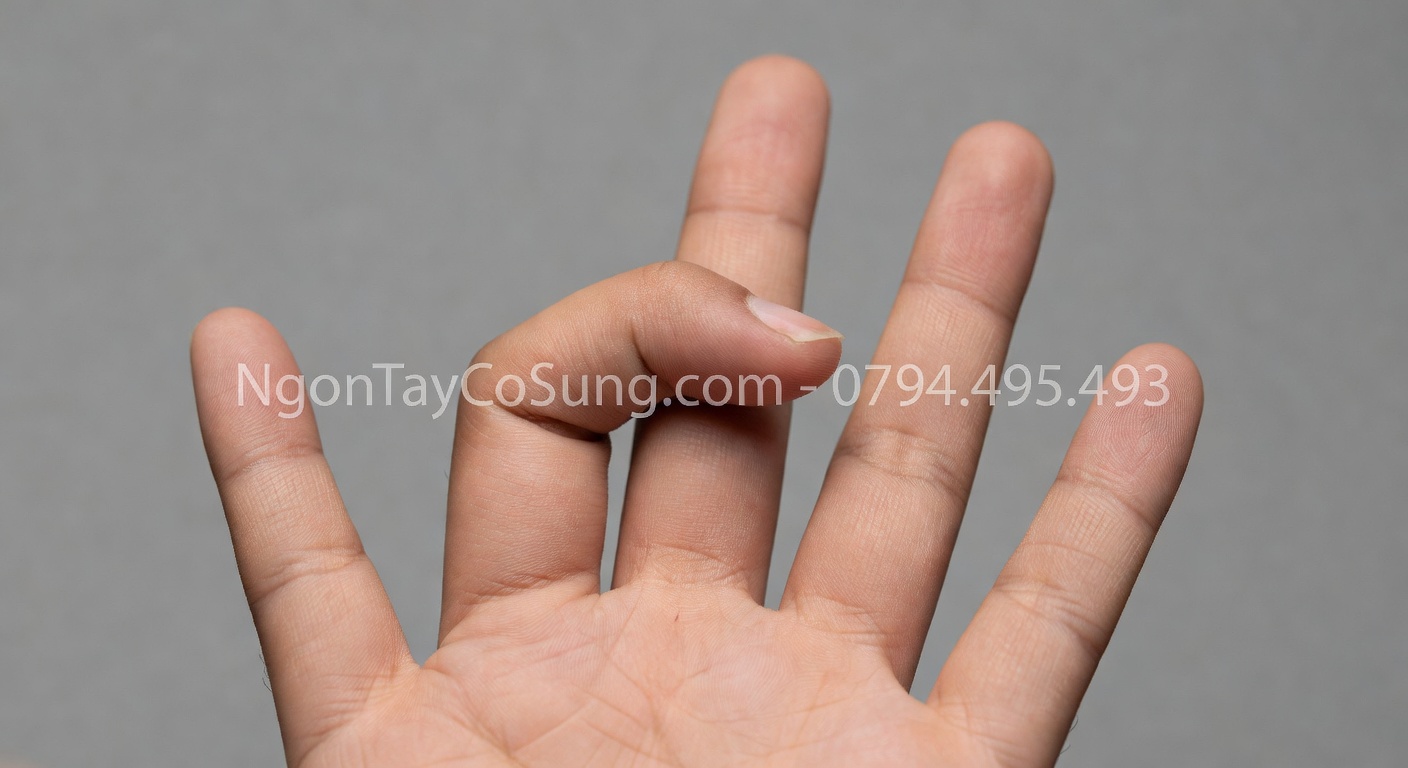 triệu chứng ngón tay cò súng