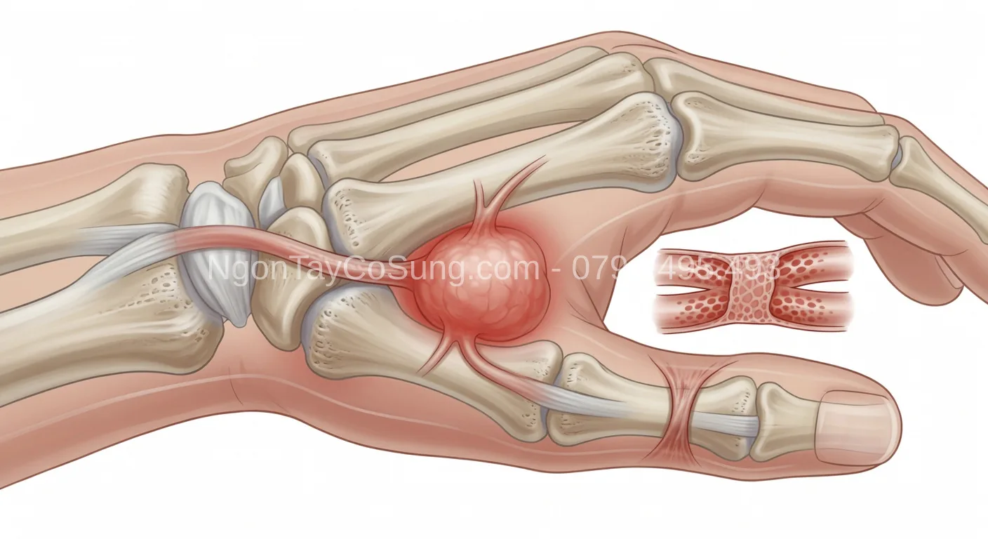 viêm bao gân cổ tay ngón cái