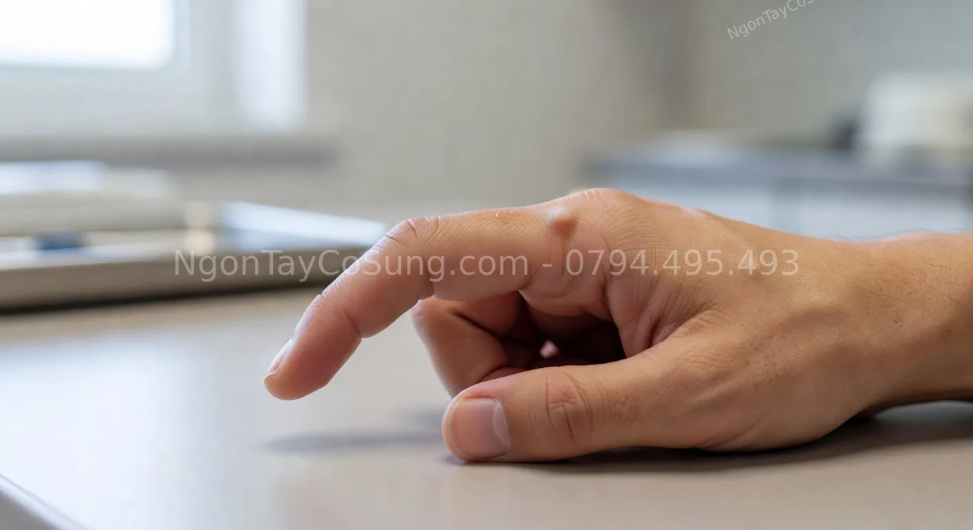 viêm bao gân gấp ngón tay